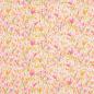 Preview: Viskose Plissee Jersey mit Blumen bunt